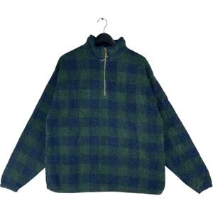Field & Stream 1/4 Zip Plaid Fleece
